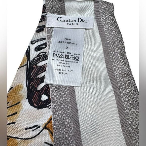 Dior Silk Mitzah Scarf - Picture 5 of 5